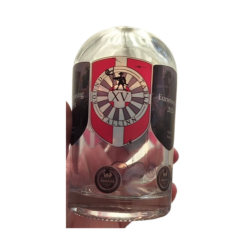 Custom bottle UV printed - own logo etc