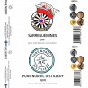 Custom label bottle - own logo & text
