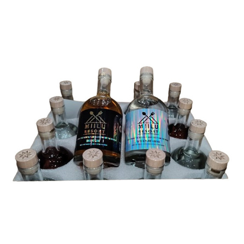 Custom label bottle - own logo & text