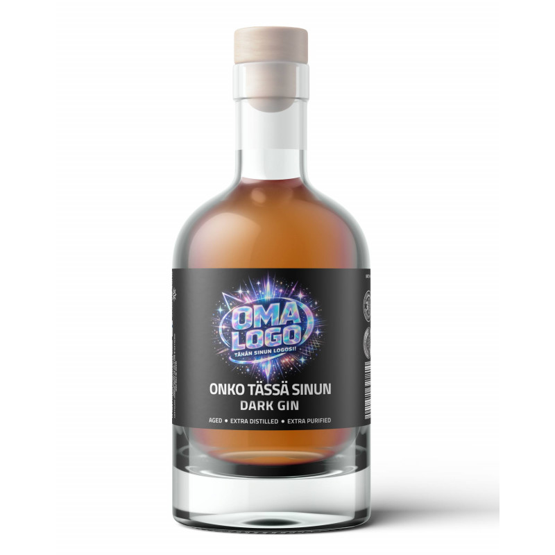 Custom label bottle - own logo & text