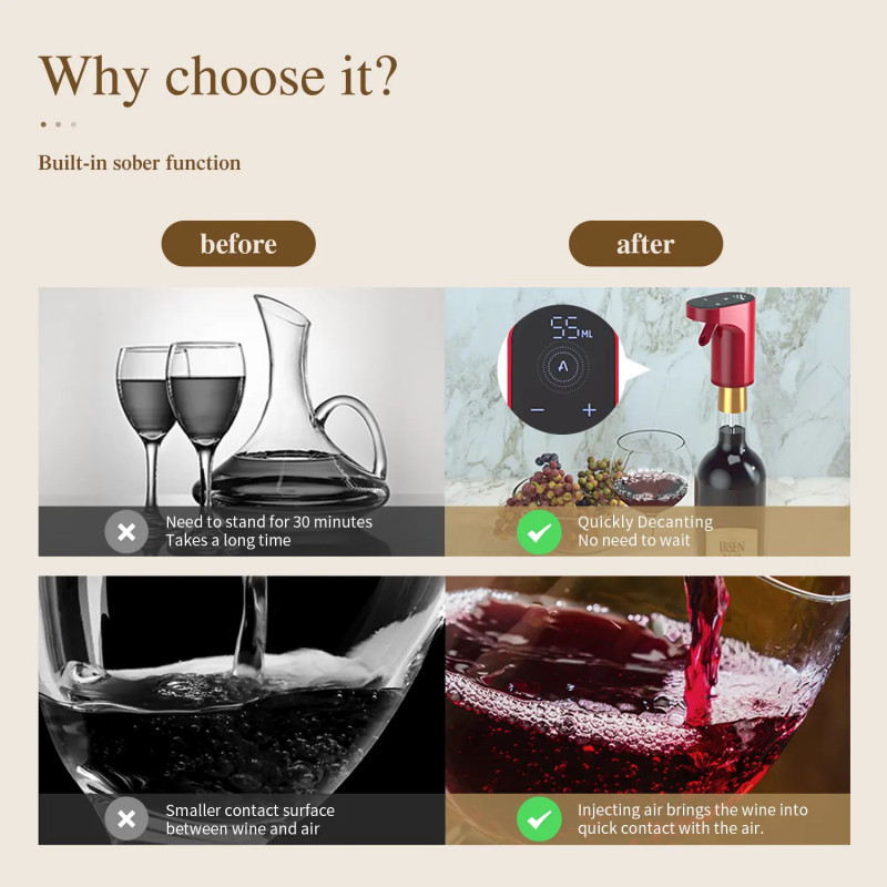 Drink Dispenser - for Spirits & Wine & Beverages
