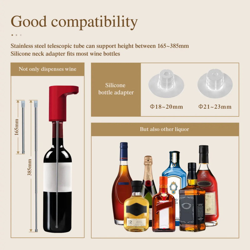 Drink Dispenser - for Spirits & Wine & Beverages