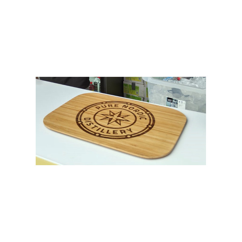 Custom serving tray & laser gift box