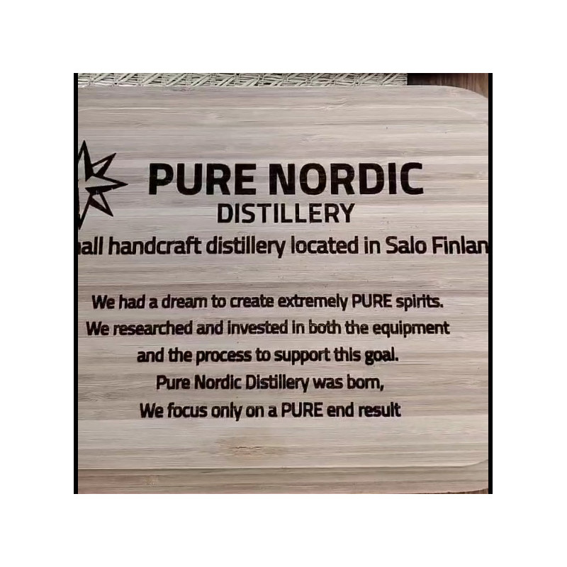 Custom serving tray & laser gift box